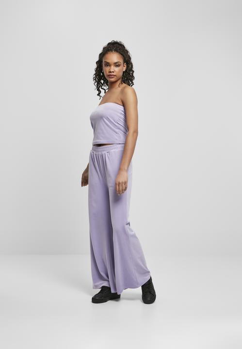 Immagine prodotto Urban Classics Top corto da donna in velluto (L)