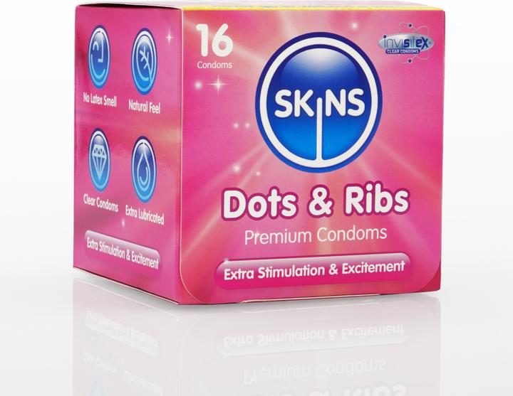Produktbild Skins Dots & Ribs Cube 16er (16 Stk.)