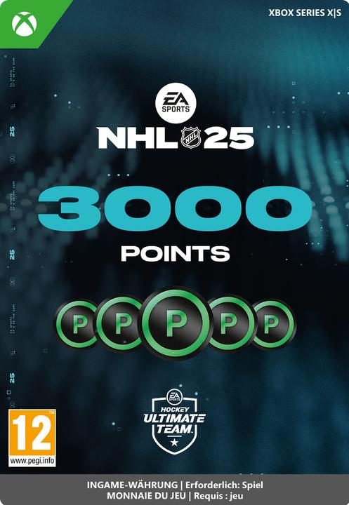 Produktbild Microsoft Xbox NHL 25: 3000 NHL POINTS Downloade Code