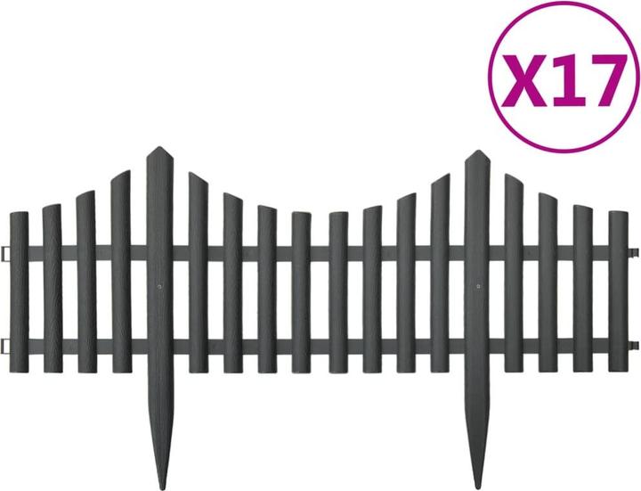 Produktbild vidaXL Rasenkante (1000 cm)