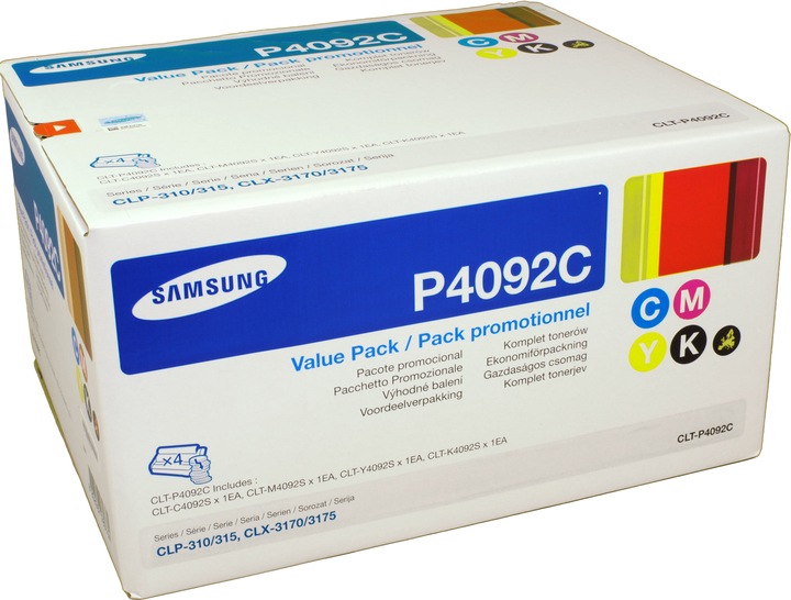 Actual product image Samsung Clt-P4092c (M, FC, Y, C)