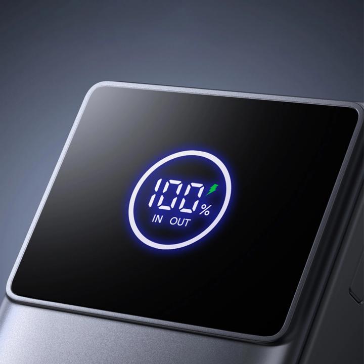 Immagine prodotto Joyroom 22.5W Powerbank 10000mAh Fast Charging with built-in Retractable Cable (10000 mAh, 22.50 W, 38.50 Wh)