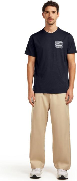 Actual product image Icebreaker Men Merino 150 Tech Lite SS Tee Evolving Layers (XXL)
