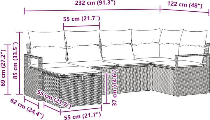 Produktbild vidaXL gartenmöbel