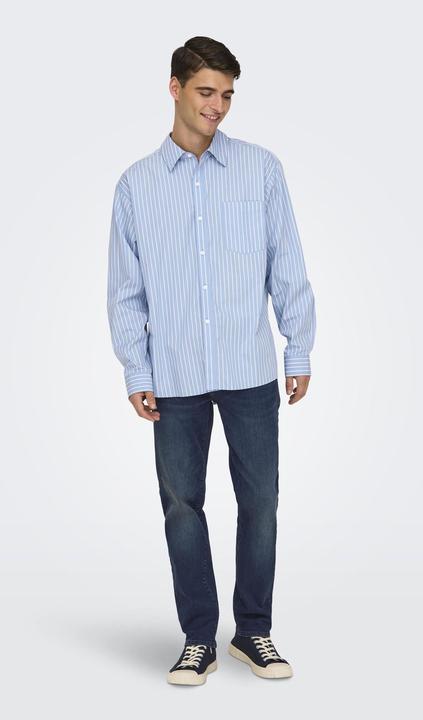 Image du produit Only & Sons ONSBARRET Popelin Hemd Popelin Hemd (S)