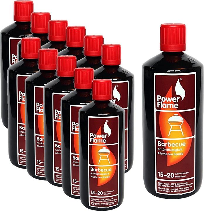 Powerflame Grill Anzündflüssigkeit 12 x 1 Liter