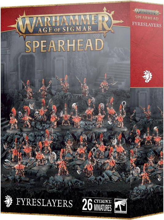 Actual product image Games Workshop Warhammer AoS - Spearhead Fyreslayers (Plastic)