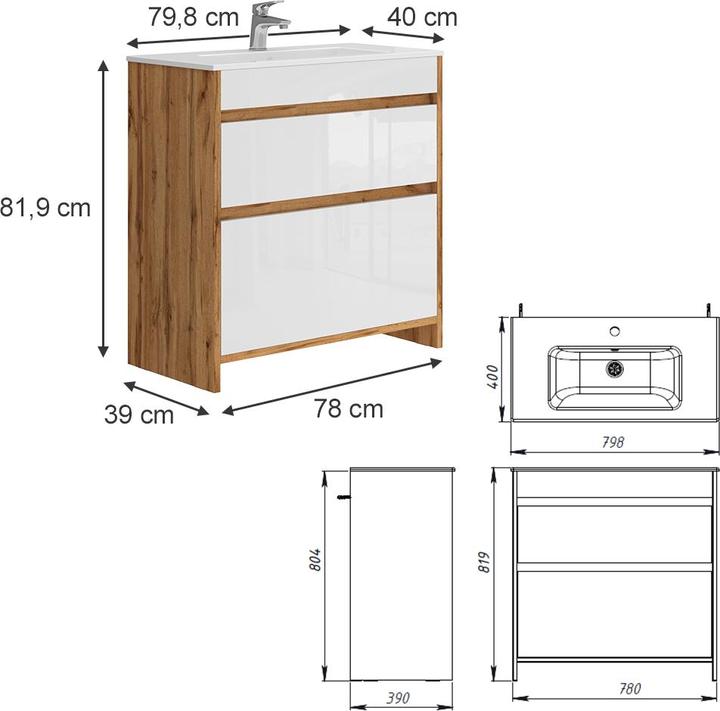 Actual product image Vicco Detmold