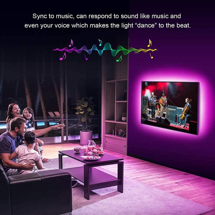 Actual product image Lumina Swiss LED Strip TV Ambi (Multicoloured, 500 cm, Indoor)