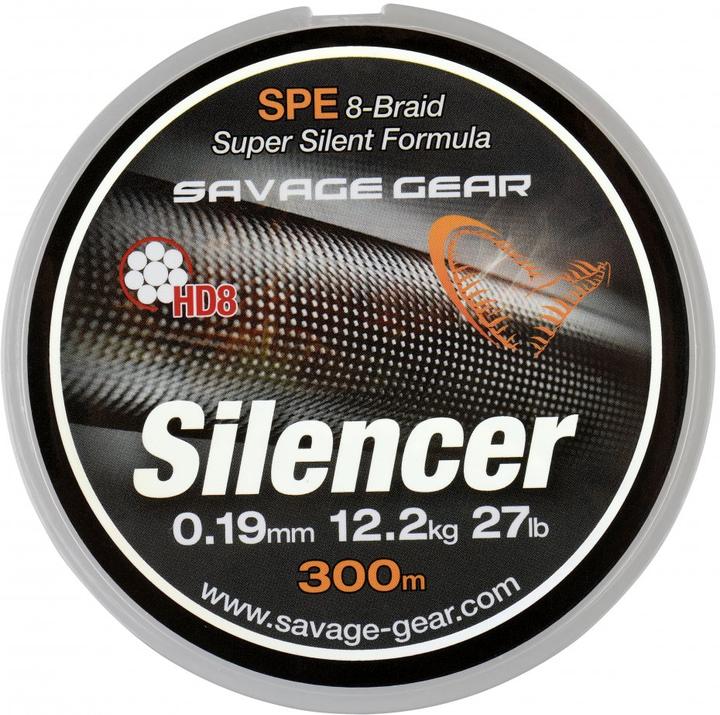 Image du produit Savage Gear HD8 Silencer Braid Ligne de pêche (6.30 kg, 0.12 mm)