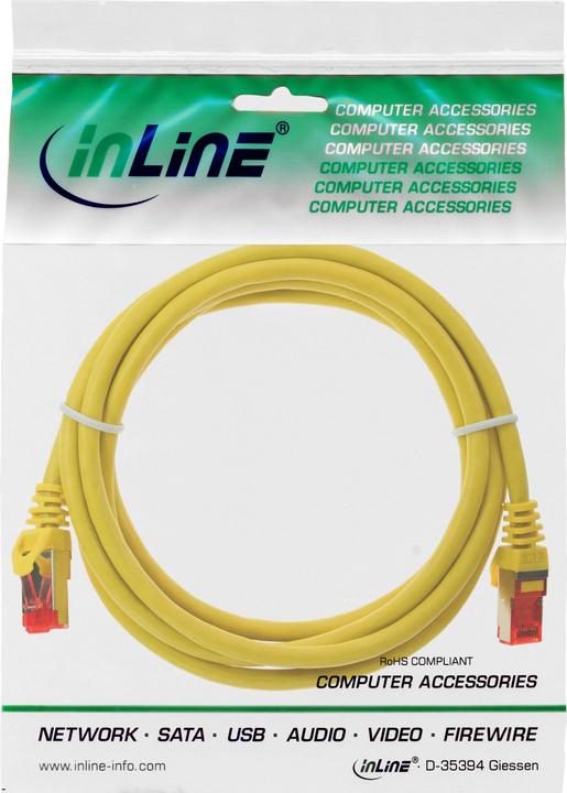 Produktbild InLine Netzwerkkabel (S/FTP, CAT6, 1 m)