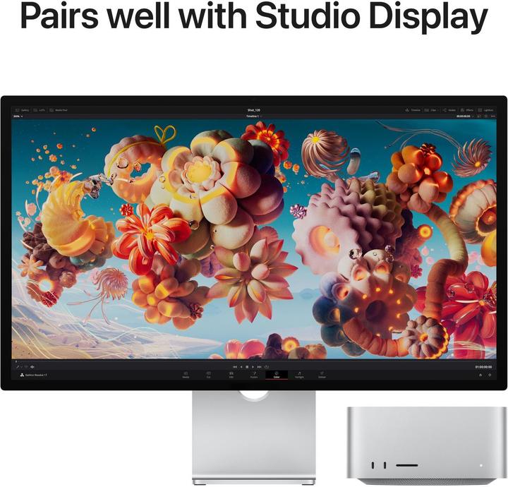 Produktbild Apple Mac Studio (1000 GB, 64 GB, M1 Ultra, Apple M1 Ultra 48-Core)