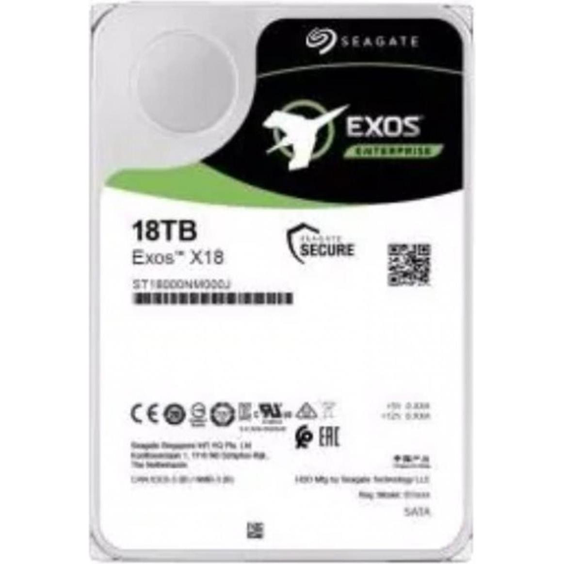 Seagate Exos X18 SAS SED (16 TB, 3.5", CMR), Festplatte