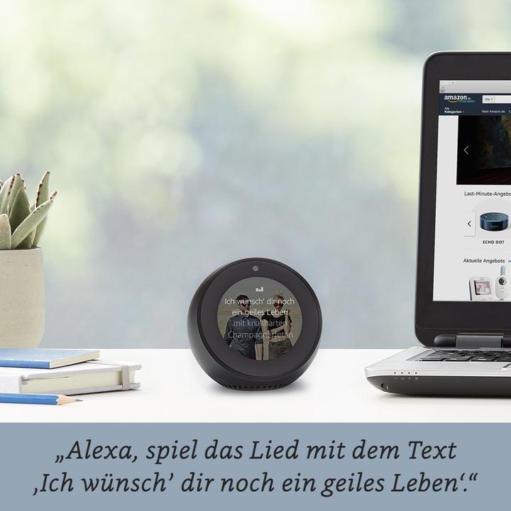 Produktbild Amazon Echo Spot (IFTTT, Amazon Alexa)