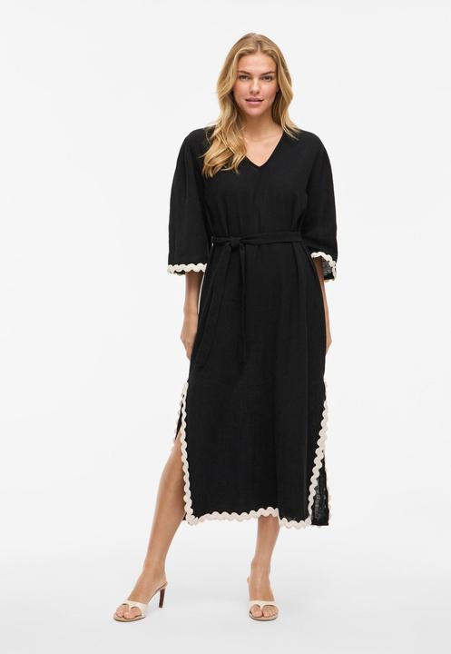 Produktbild Vila VIMANDA V-Ausschnitt Midikleid (34)