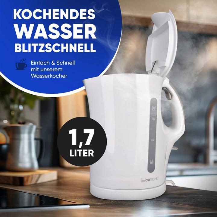 Produktbild Bomann Clatronic Wasserkocher weiss WK3819 (1.70 l)