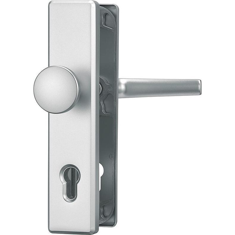 Abus, Türgriff + Fenstergriff, HLN414 F1 Schutzbeschlag WG, Aluminium (Türgarnitur)