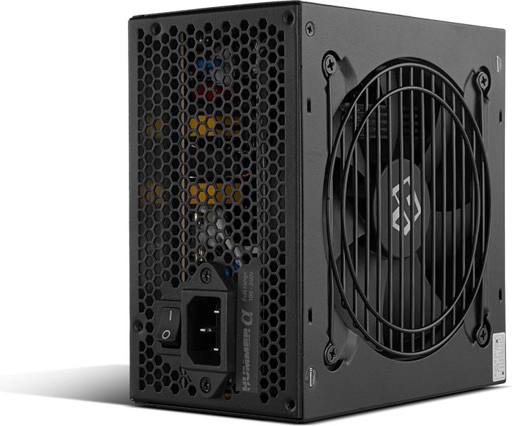 Produktbild Nox Hummer Alpha Netzteil 600 W 24-pin ATX ATX Schwarz (600 W)