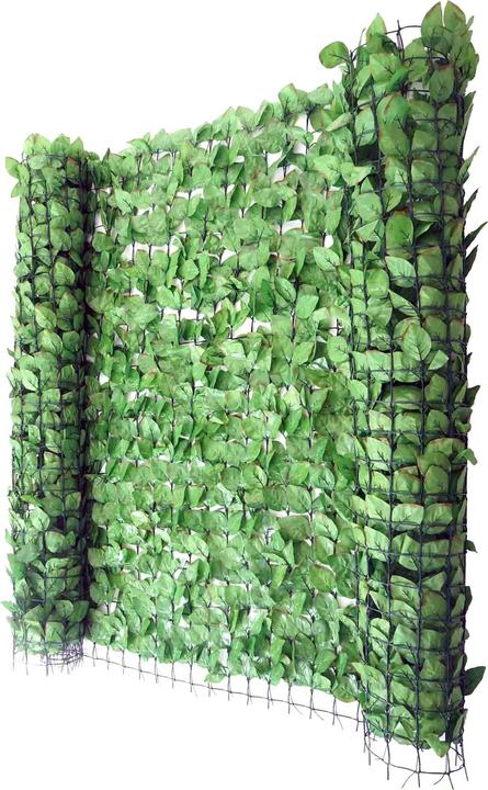 Actual product image Swisshandel24 Balcony Privacy Screen Beech Hedge, Windbreak Cladding for Terrace Fence 300x150cm