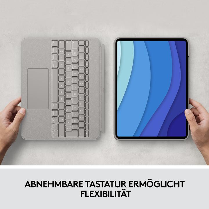 Actual product image Logitech Combo Touch (US, iPad Pro 12.9 2021 (5th Gen), iPad Pro 12.9 2022 (6th Gen))