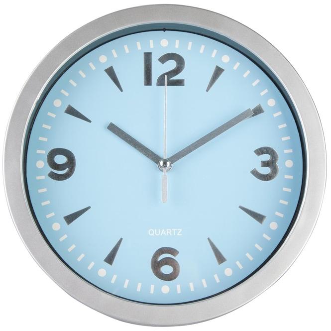 Produktbild MICA Living Wanduhr - Ø = 20 cm - blau (20 cm)