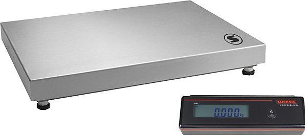 Soehnle Balance de table, dim. plateau l x p x h 520 x 400 x 70 mm, portée 0 - 60 kg.