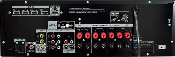 Actual product image Sony Str-Dh750 (7.2 channels, AM, FM)