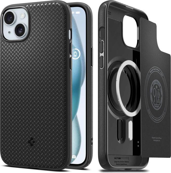 Immagine prodotto Spigen Mag Armor iPhone 15 Plus 6,7" MagSafe nero lucido/opaco (Apple iPhone 15 Plus)