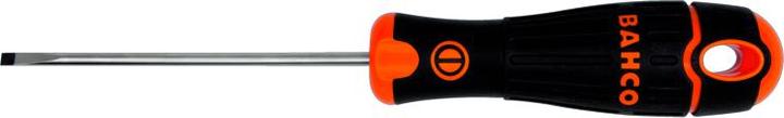 Actual product image Bahco BahcoFIT screwdriver for slotted screws, straight, with 2-component handle 0.5 mm × 3 mm × 75 m (Slotted screws)