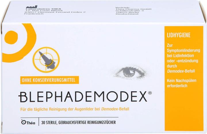 Produktbild Théa Blephademodex, sterile Reinigungstücher, 30 St. Kompressen (30 x)