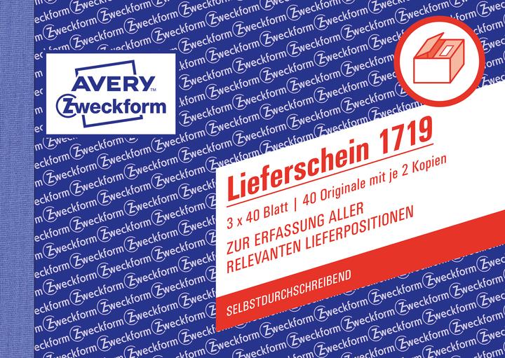 Produktbild Avery Lieferscheine speziell für Österreich (120 x)