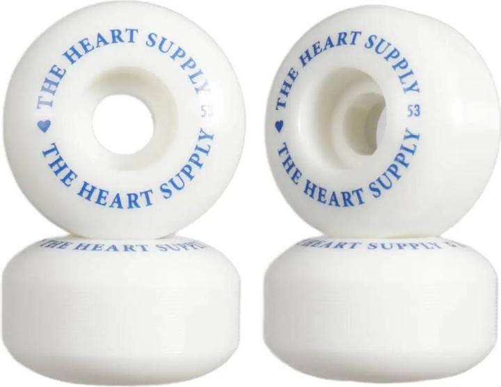 Produktbild Heart Supply Skateboard Wheels Clean Heart 53mm 4-Pack 2023 (53 mm)