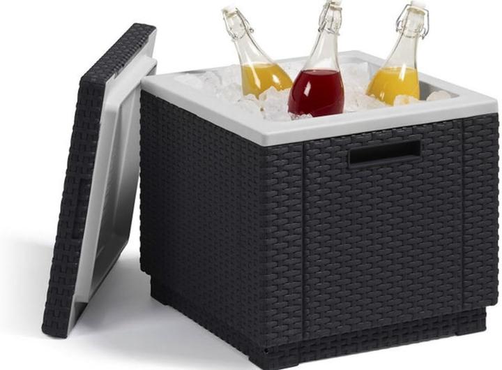 Image du produit Allibert ICE CUBE O/COUSSIN ART. 201309 - ANTHRACITE (40 l)