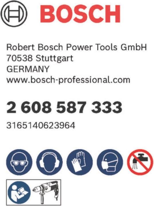 Image du produit Bosch Professional Zubehör PRO Core Cutter dry, 152 x 150 mm, G 1/2 pouce (152 mm)