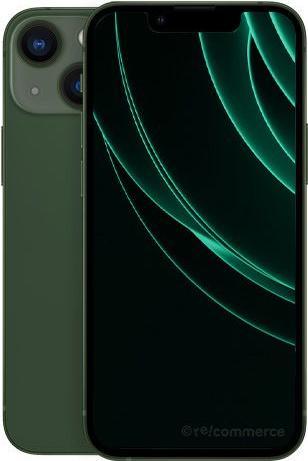 Re!commerce iPhone 13 (128 GB, Grün, Green, 6.10", 12 Mpx, SIM + eSIM, B / Sehr gut)