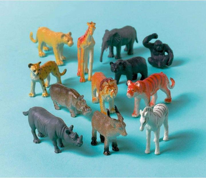 Actual product image Amscan Jungle Animals Party Pack (12 pcs.)