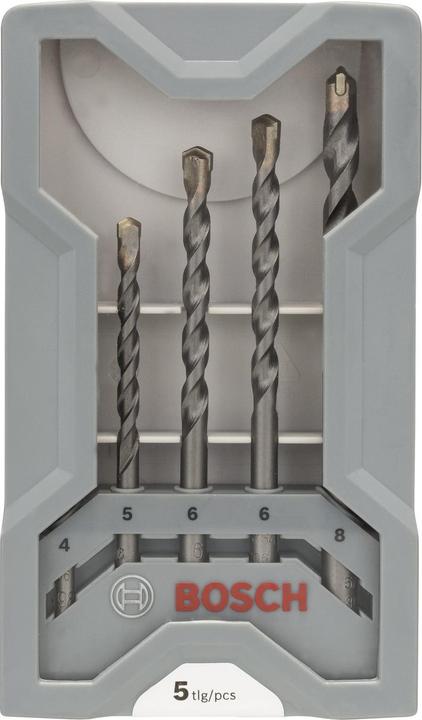 Actual product image Bosch Professional Zubehör Carbide Concrete Twist Drill- (4 mm, 5 mm, 6 mm, 8 mm)