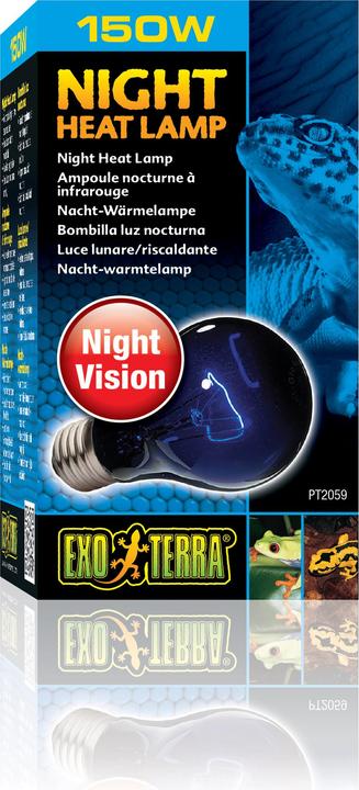 Immagine prodotto Exo Terra Lampada termica notturna a lampadina, 150W