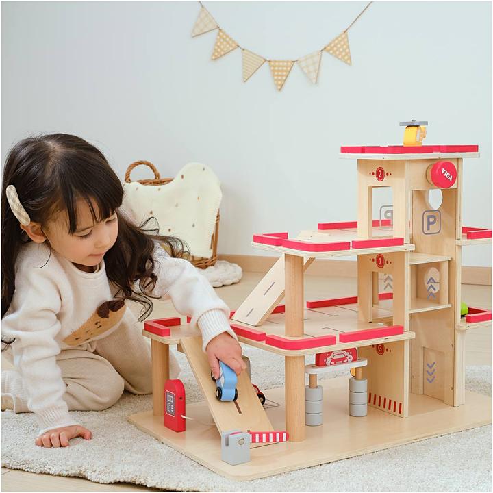 Image du produit Viga Toys Parkhaus Spielset