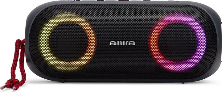 Aiwa BST-650 black speaker (4 h, USB power delivery)