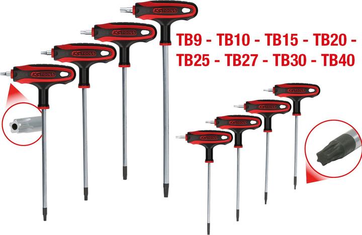 Immagine prodotto KS Tools Set di chiavi a L Impugnatura a T