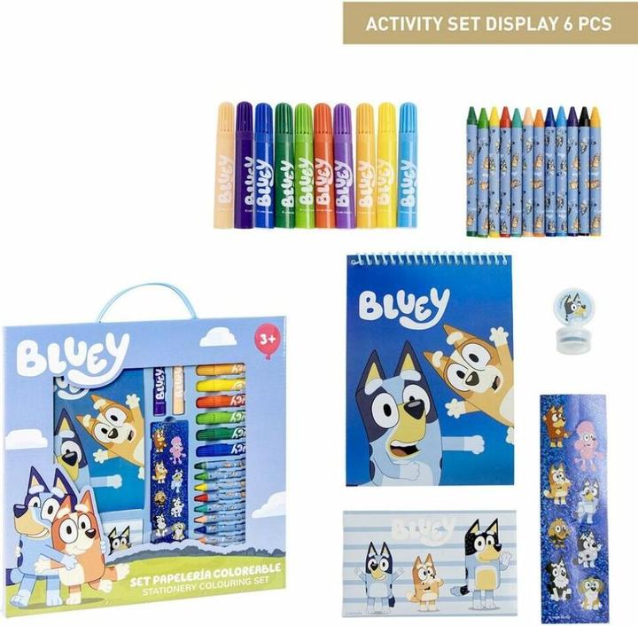 Produktbild Cerdá Bluey colouring stationery set
