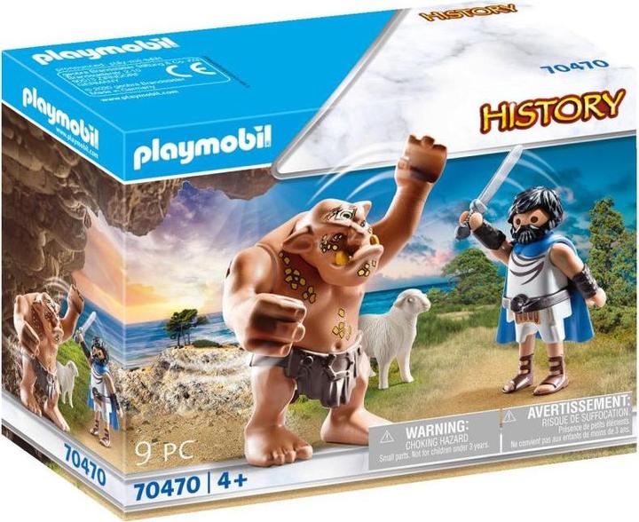 Immagine prodotto Playmobil Storia 70470 Ulisse e il ciclope Polifemo