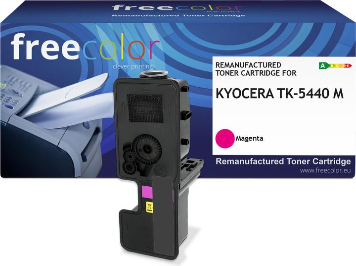 Actual product image Freecolor Toner Kyocera TK-5440K magenta mit chip 2400p kompatibel