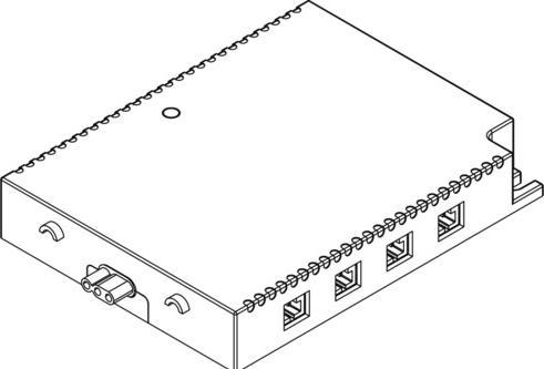 Immagine prodotto L&S Modulo di controllo a 4 canali Mec Driver 12 / 24 V Funk/ZigBee