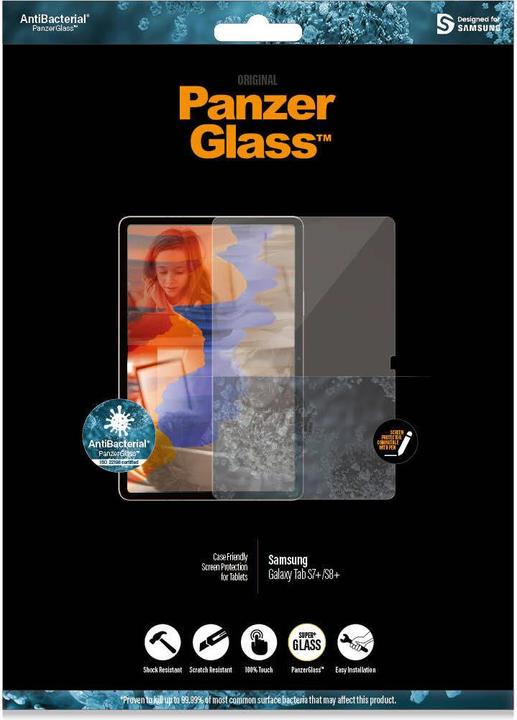 Actual product image PanzerGlass Case Friendly (1 Piece, Galaxy Tab S7+ 12.4 (2020))