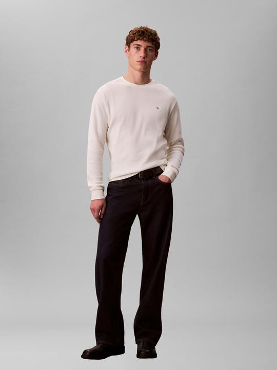 Actual product image Calvin Klein Jeans Ls Waffle Badge Crewnk Tee (XL)