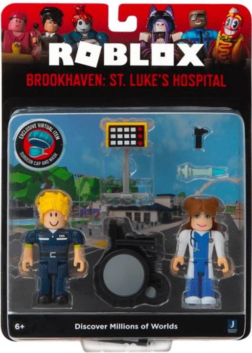 Actual product image Jazwares Roblox - Game 2-Pack - Roblox Brookhaven: St. Luke's Hospital