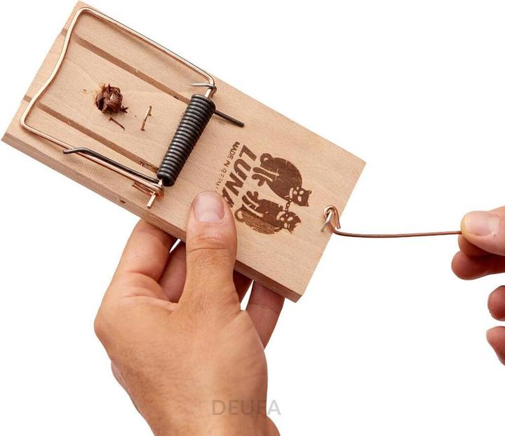 Produktbild Luna Rattenfalle im SB-Pack, mit Holzauslöser