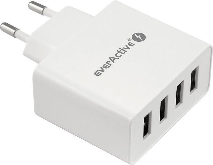 Produktbild Everactive 5V 5A 4xUSB įkroviklis (25 W)